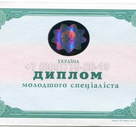 Диплом Техникума Украины 2005г в Иркутске